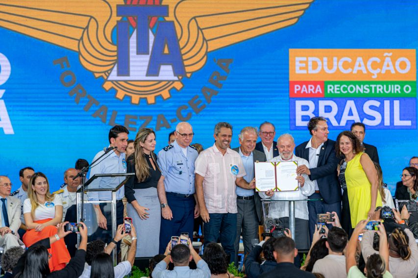 Presidente Ricardo Cavalcante participa do lan amento do primeiro